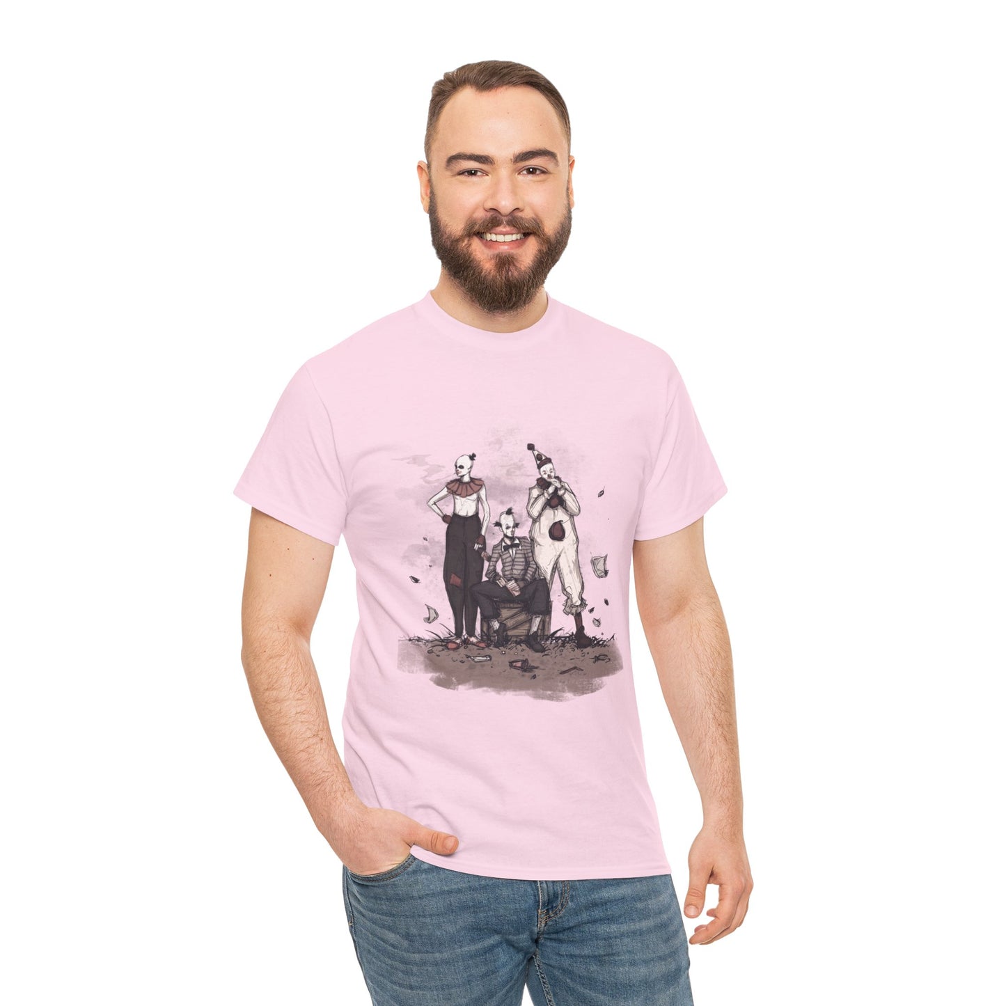 Retro Circus Unisex Heavy Cotton Tee