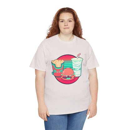 Spooky Fast Food Unisex Heavy Cotton Tee