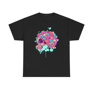 Donut Skull Unisex Heavy Cotton Tee