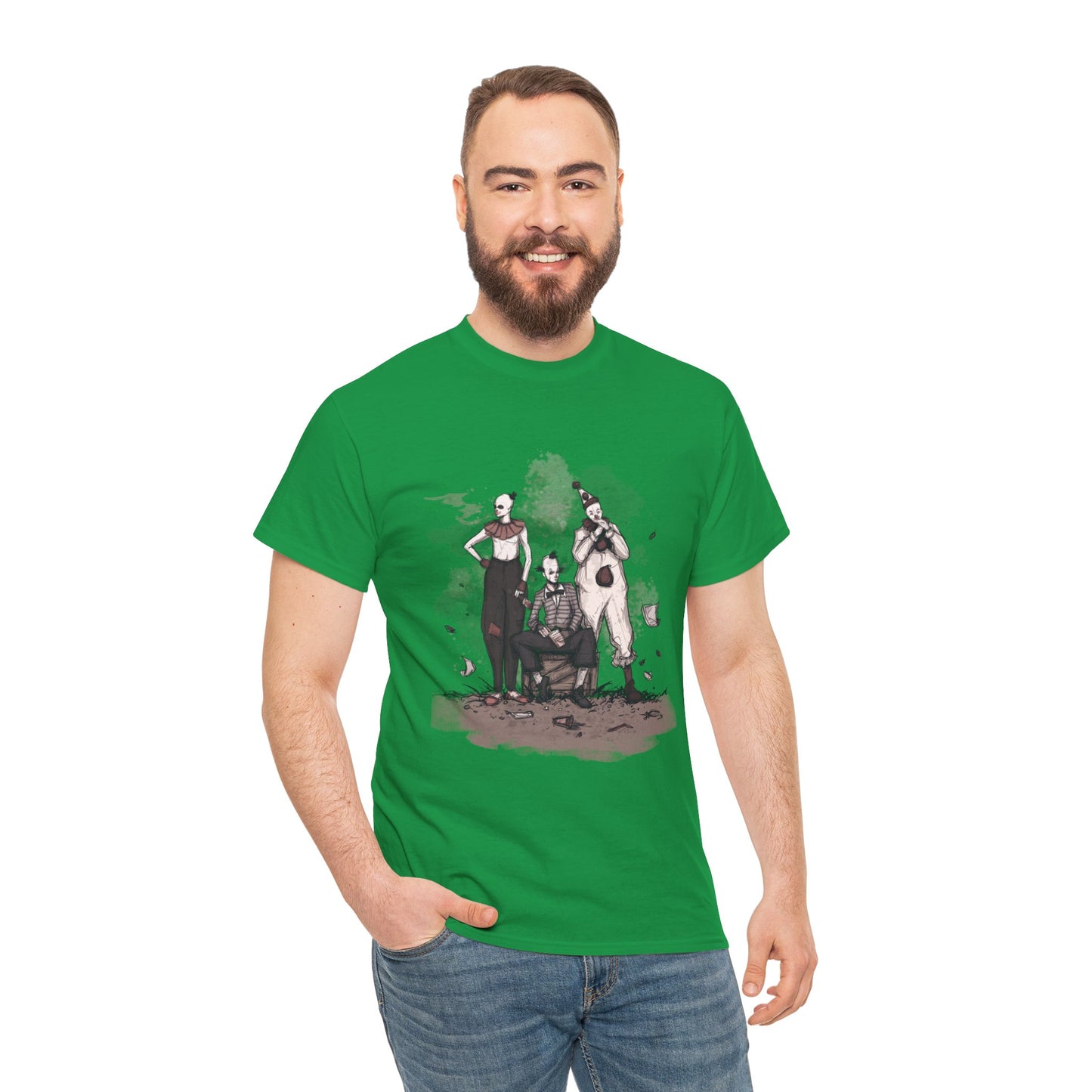 Retro Circus Unisex Heavy Cotton Tee