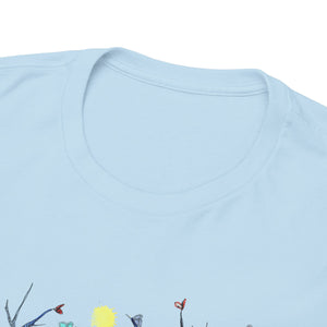 Tree Deer Unisex Heavy Cotton Tee