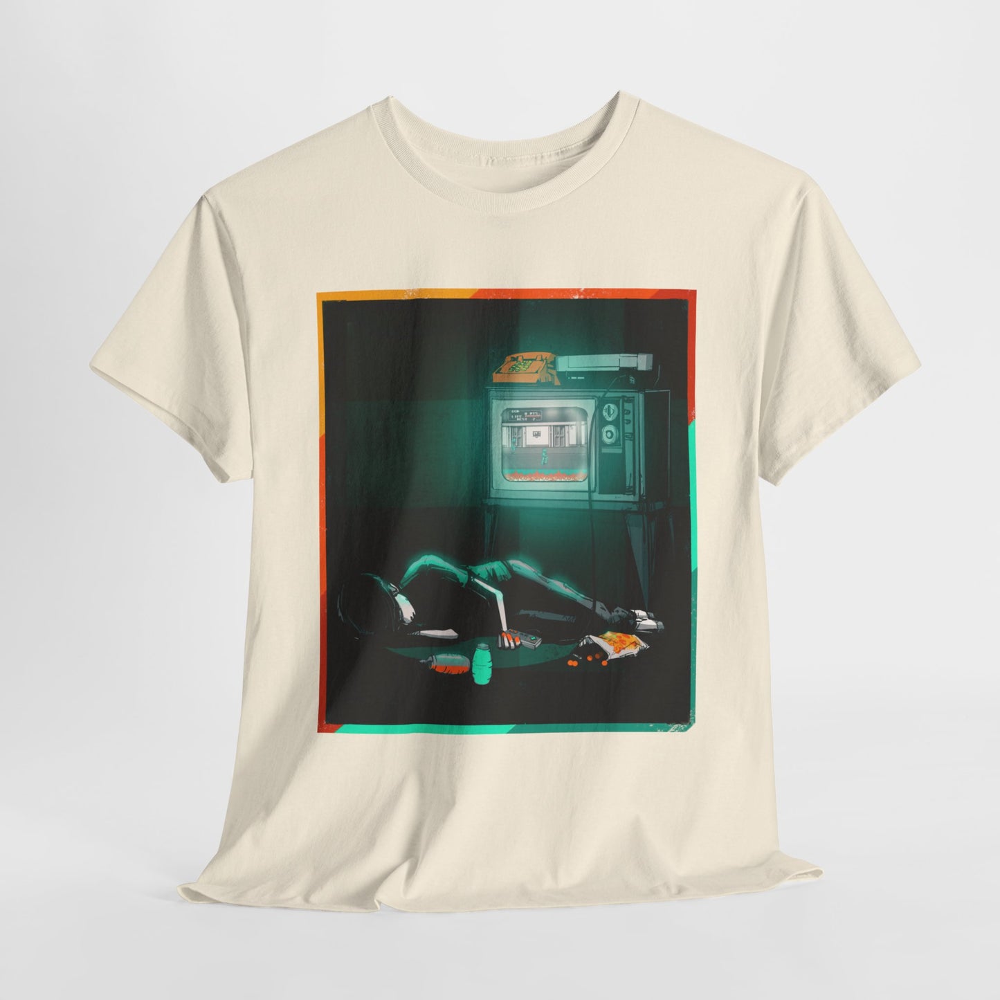 Long Night Unisex Heavy Cotton Tee