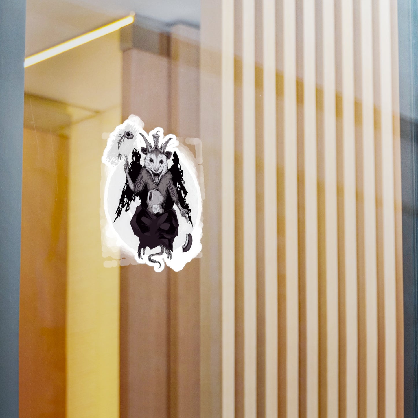 Trashphomet Kiss-Cut Vinyl Decal
