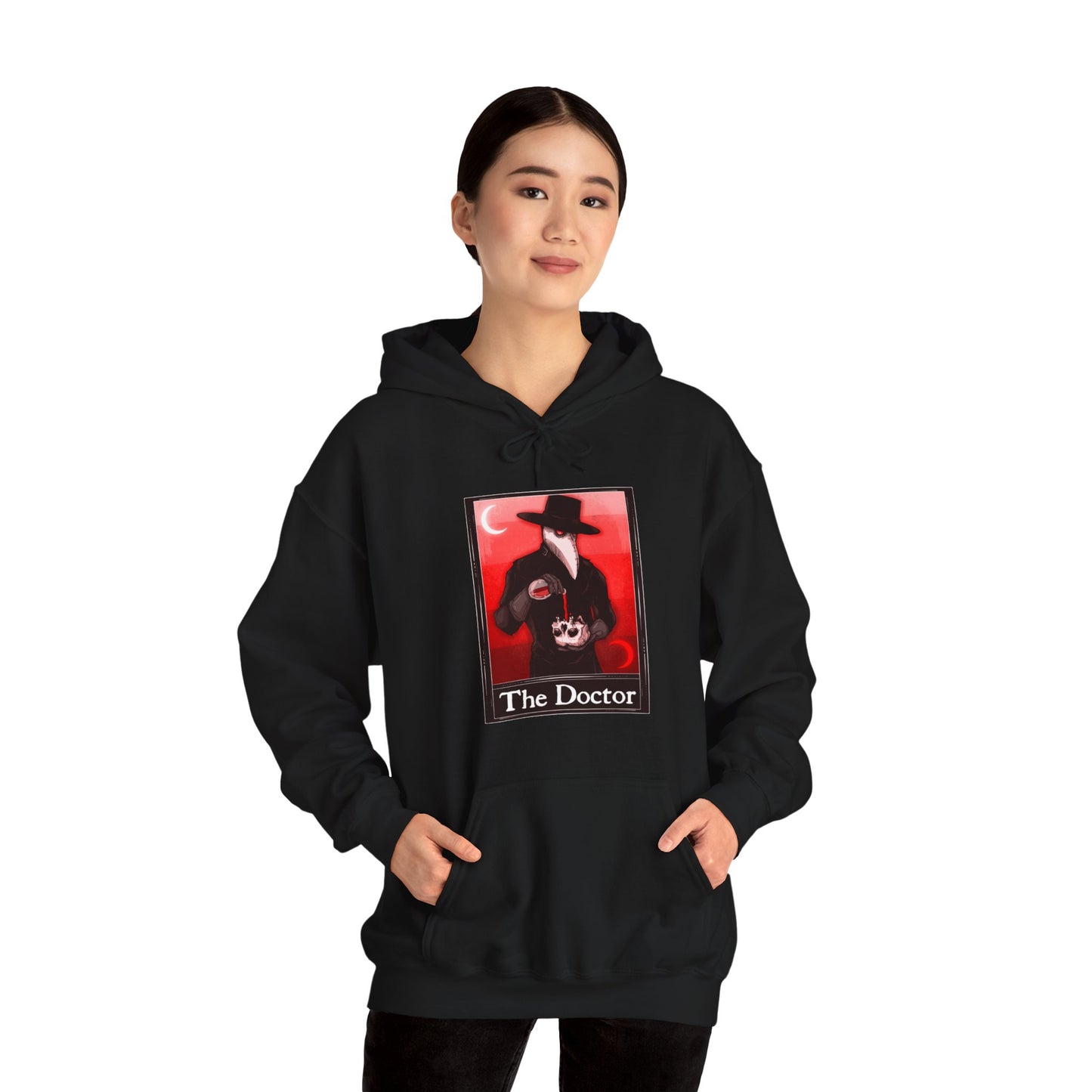 The Doctor Tarot Unisex Heavy Blend Hooded Sweatshirt