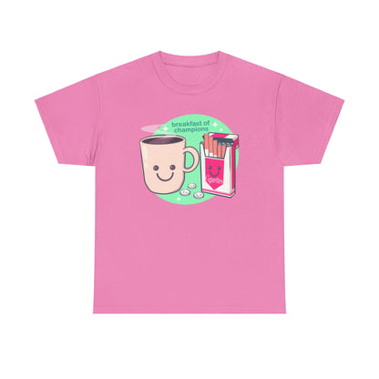 Breakfast of Champions Unisex Heavy Cotton Tee