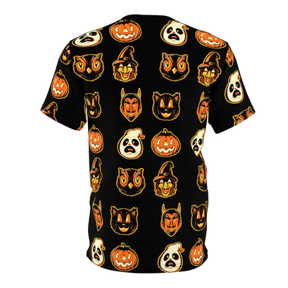 Vintage Halloween Unisex Cut & Sew Tee (AOP)