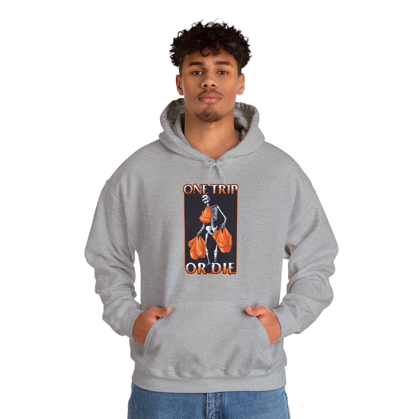 No Grocery Left Behind Unisex Heavy Blend Hooded Sweatshirt