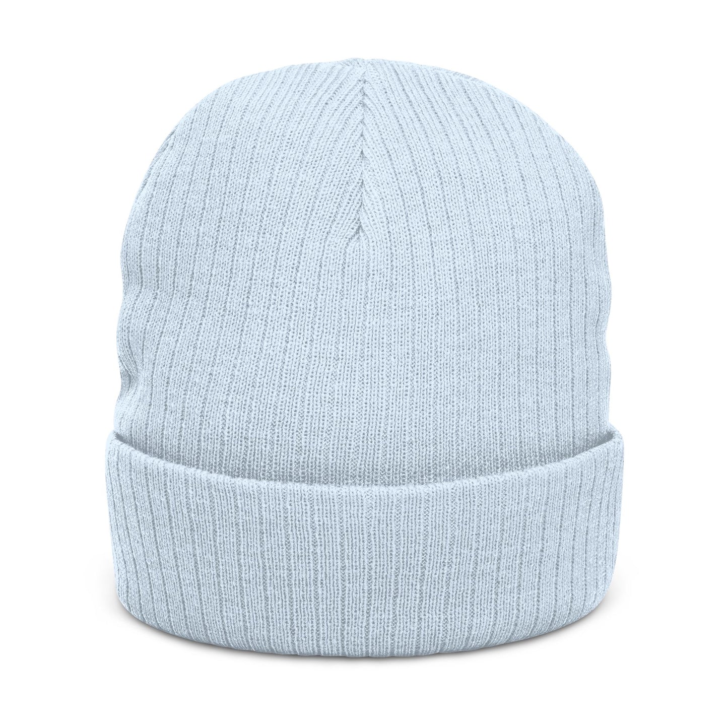 LVB 26 Logo Ribbed Knit Beanie Embroidered