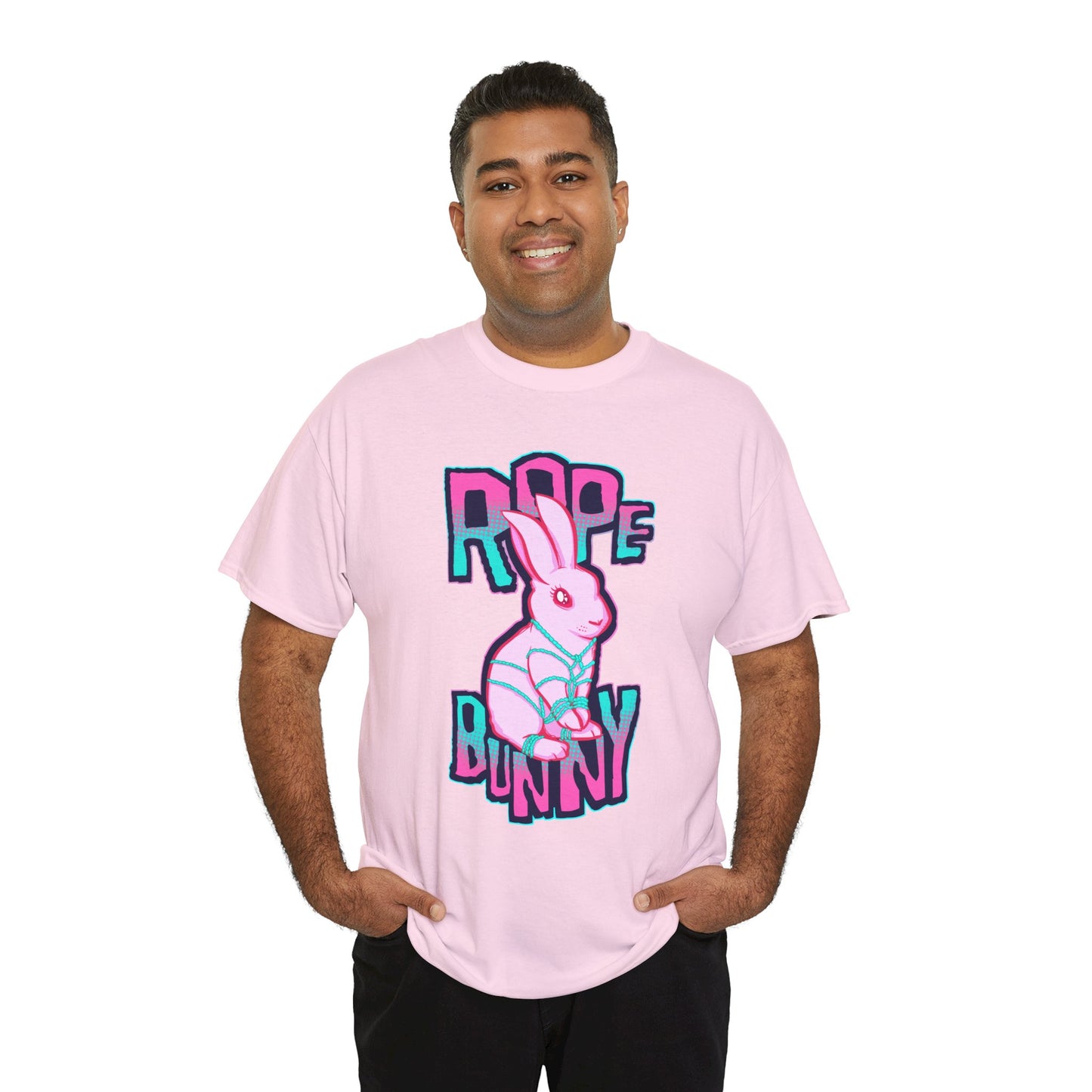 Rope Bunny Unisex Heavy Cotton Tee