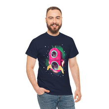 Cats In Space Unisex Heavy Cotton Tee