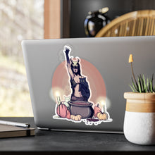 Coffee Witch Kiss-Cut Vinyl Decal