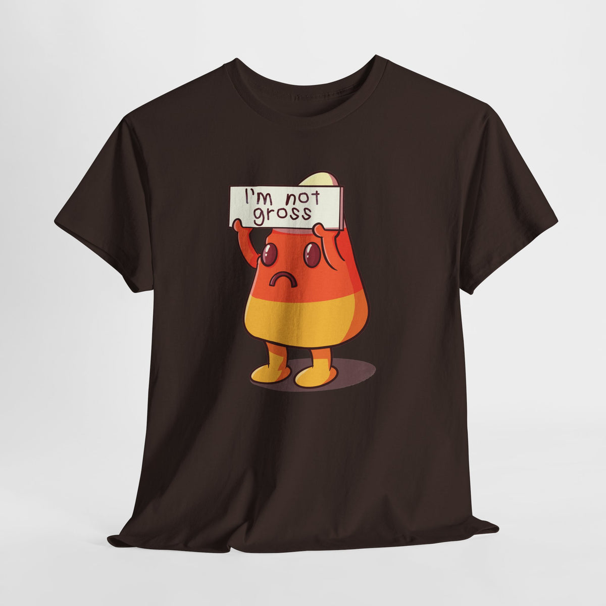 Sad Candy Corn Unisex Heavy Cotton Tee