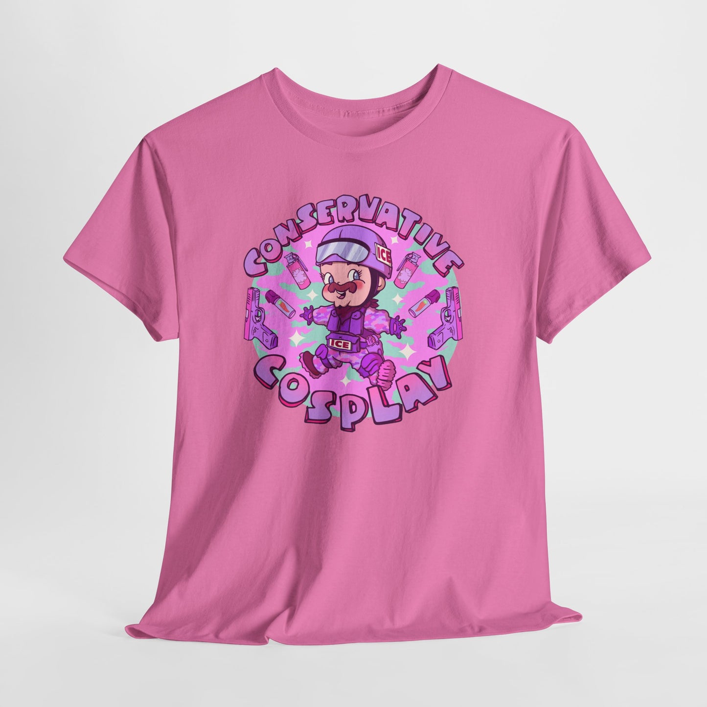 Conservative Cosplay Unisex Heavy Cotton Tee
