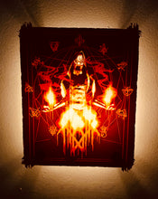 The Summoning 3D Painting Lithophane Wall Display with LEDs