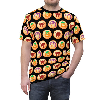 Spooky Cookies Unisex Cut & Sew Tee (AOP)