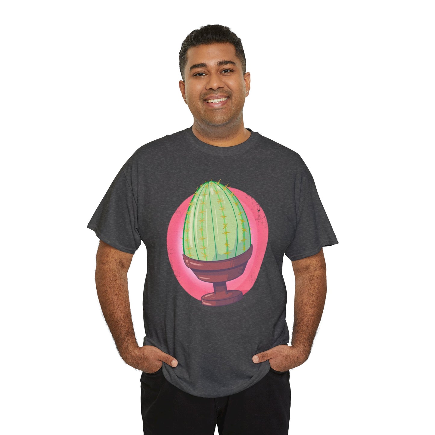 Cactus Plug Unisex Heavy Cotton Tee