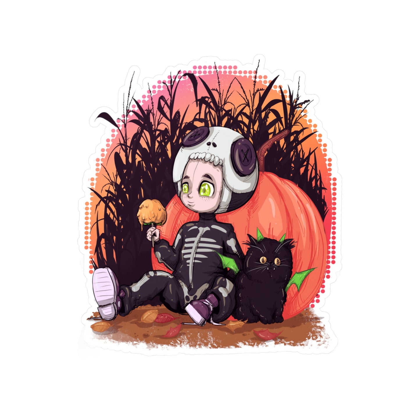 Waiting For Fall Kiss-Cut Vinyl Decal