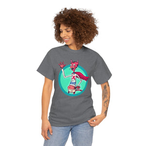 X-Ray Cat Unisex Heavy Cotton Tee