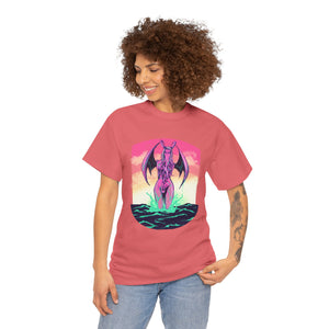 Lady Cthulhu Unisex Heavy Cotton Tee