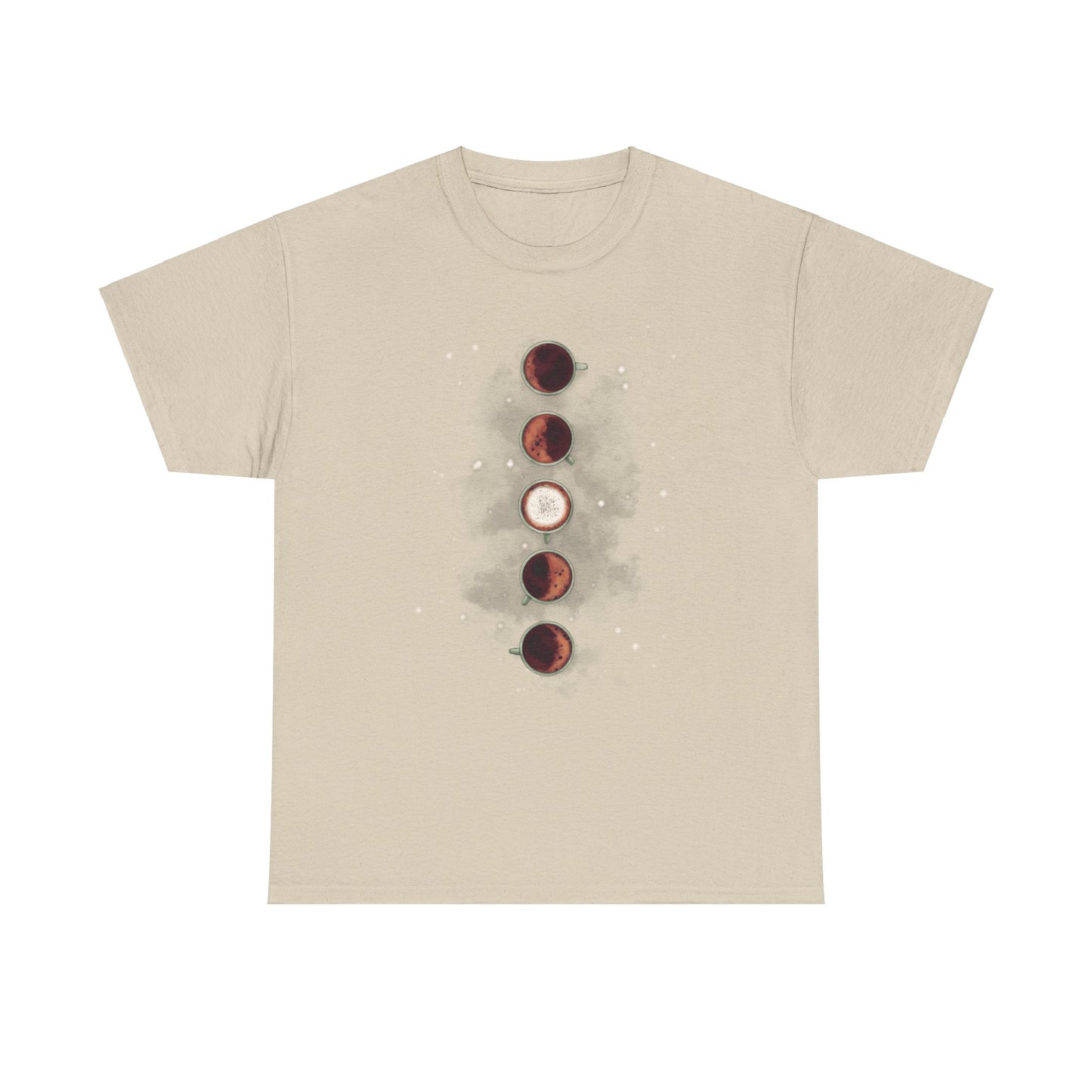 Lunar Coffee Unisex Heavy Cotton Tee