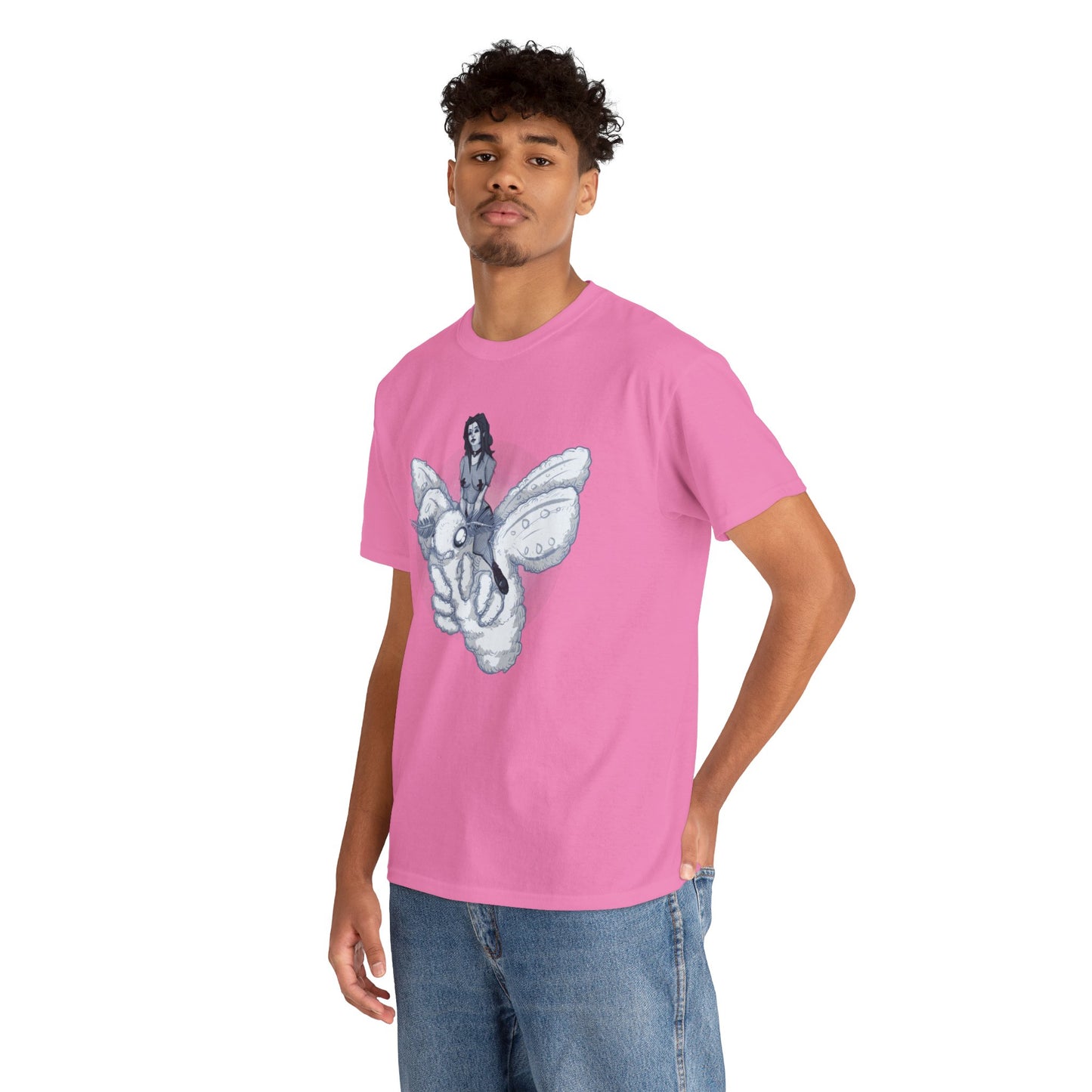 Goth On A Moth Unisex Heavy Cotton Tee