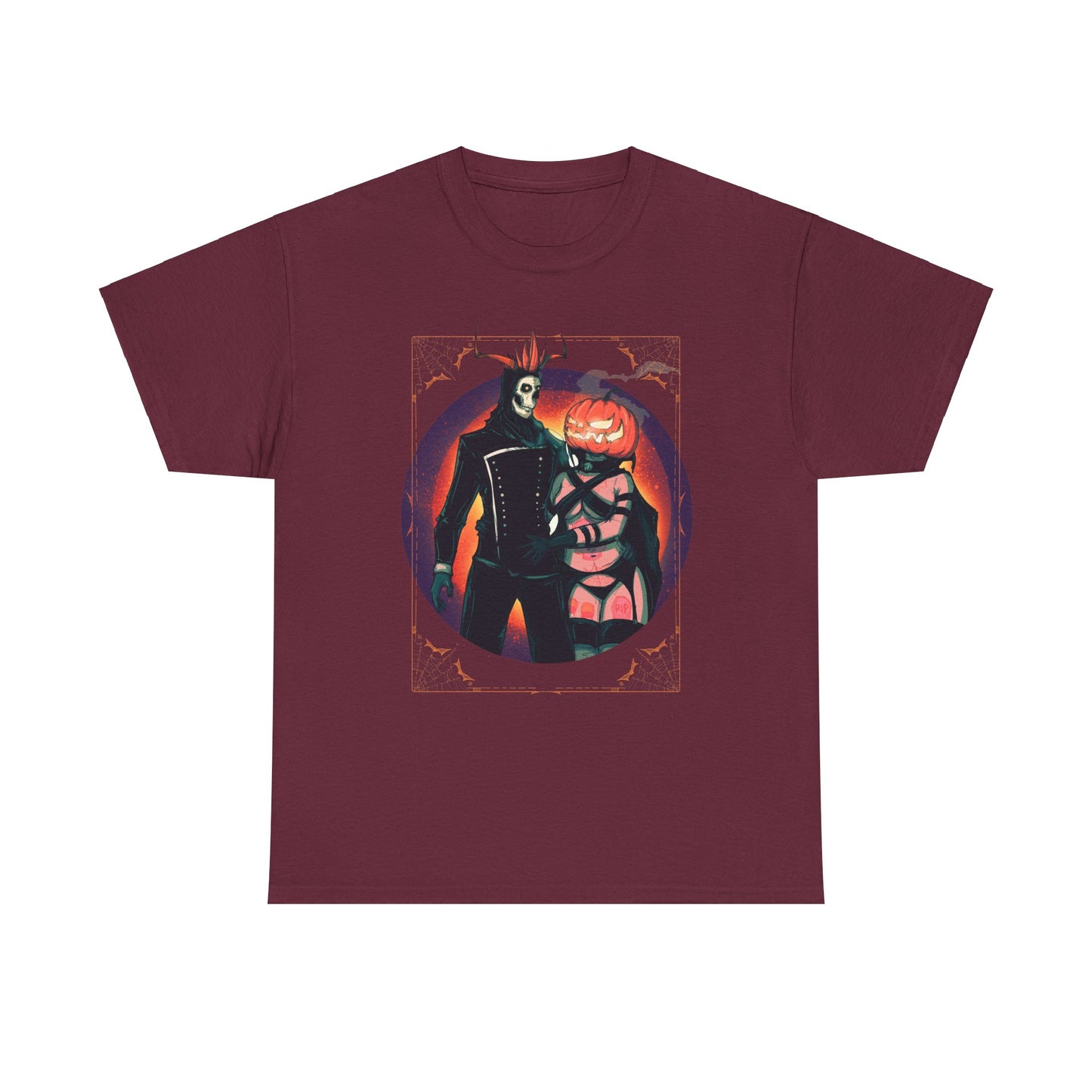 Pumpkin King & Queen Unisex Heavy Cotton Tee