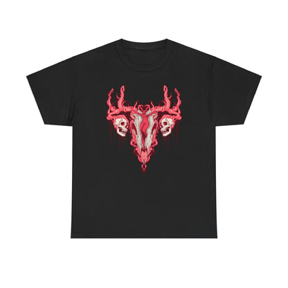 Uterus From Hell Unisex Heavy Cotton Tee