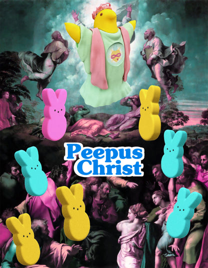 Peepus Christ 3D Printed Figure