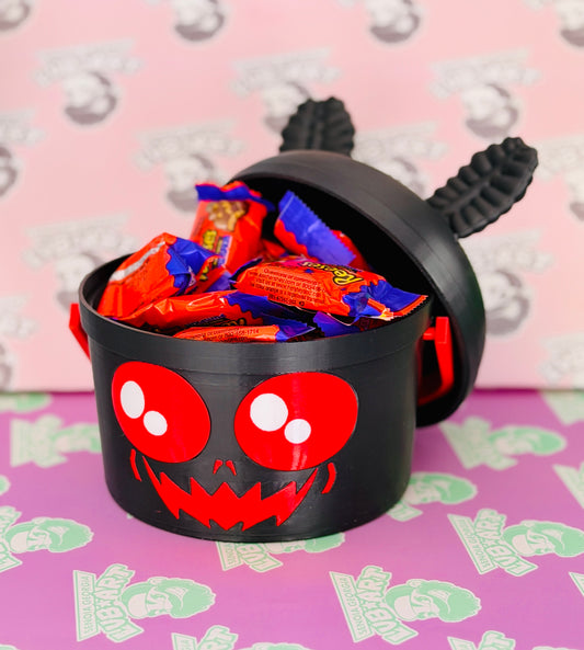 Mothman Halloween Pail 3D Print