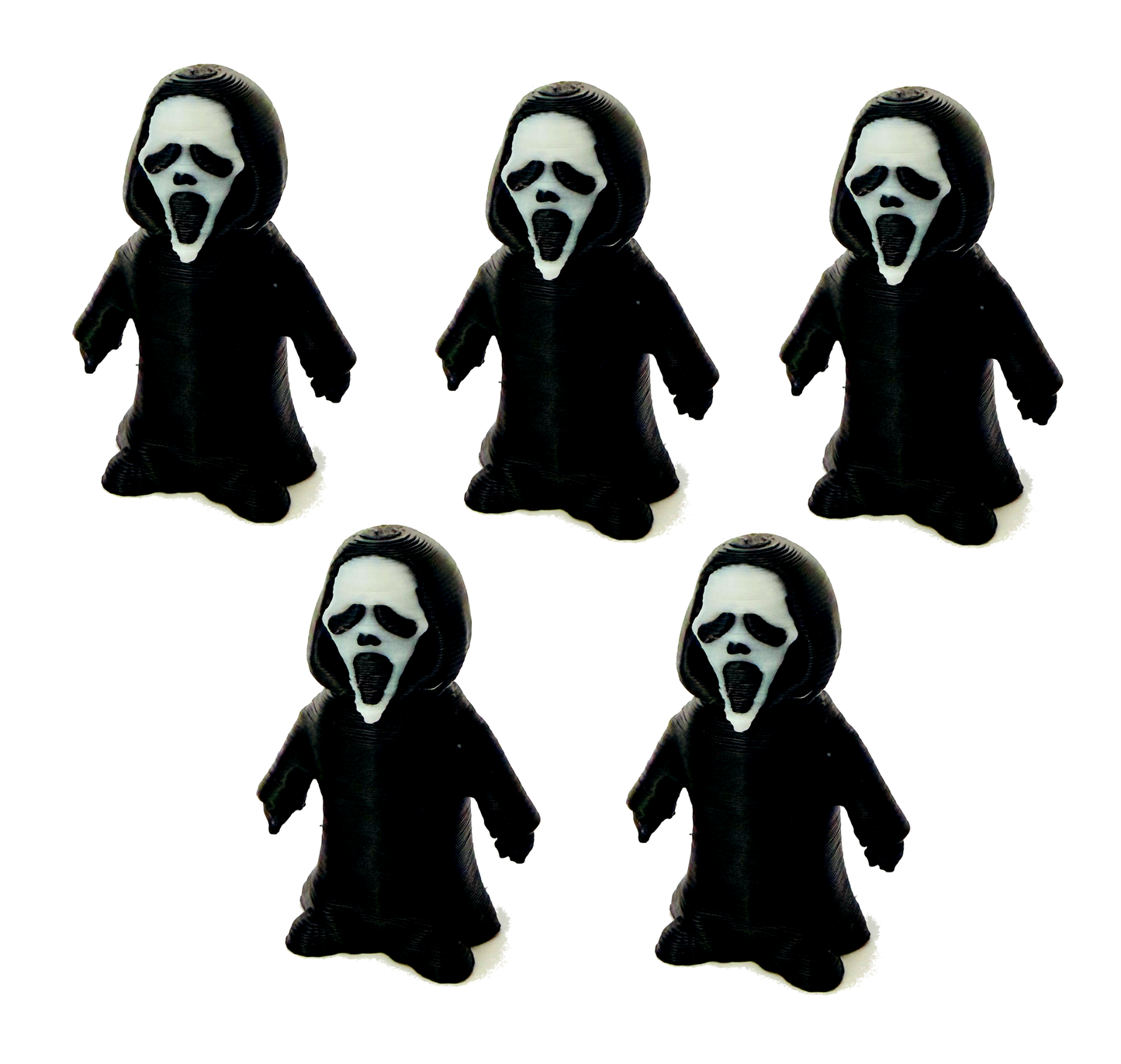 Tiny Ghost Killer (5 Pack) 3D Print Small Figure