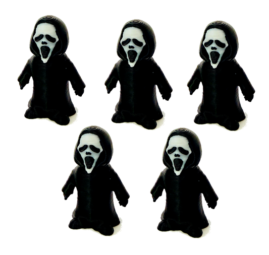 Tiny Ghost Killer (5 Pack) 3D Print Small Figure