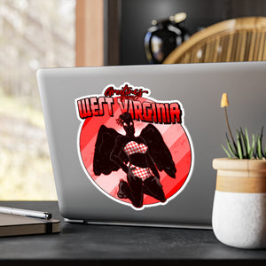 Cryptid Pinup: West Virginia Kiss-Cut Vinyl Decal