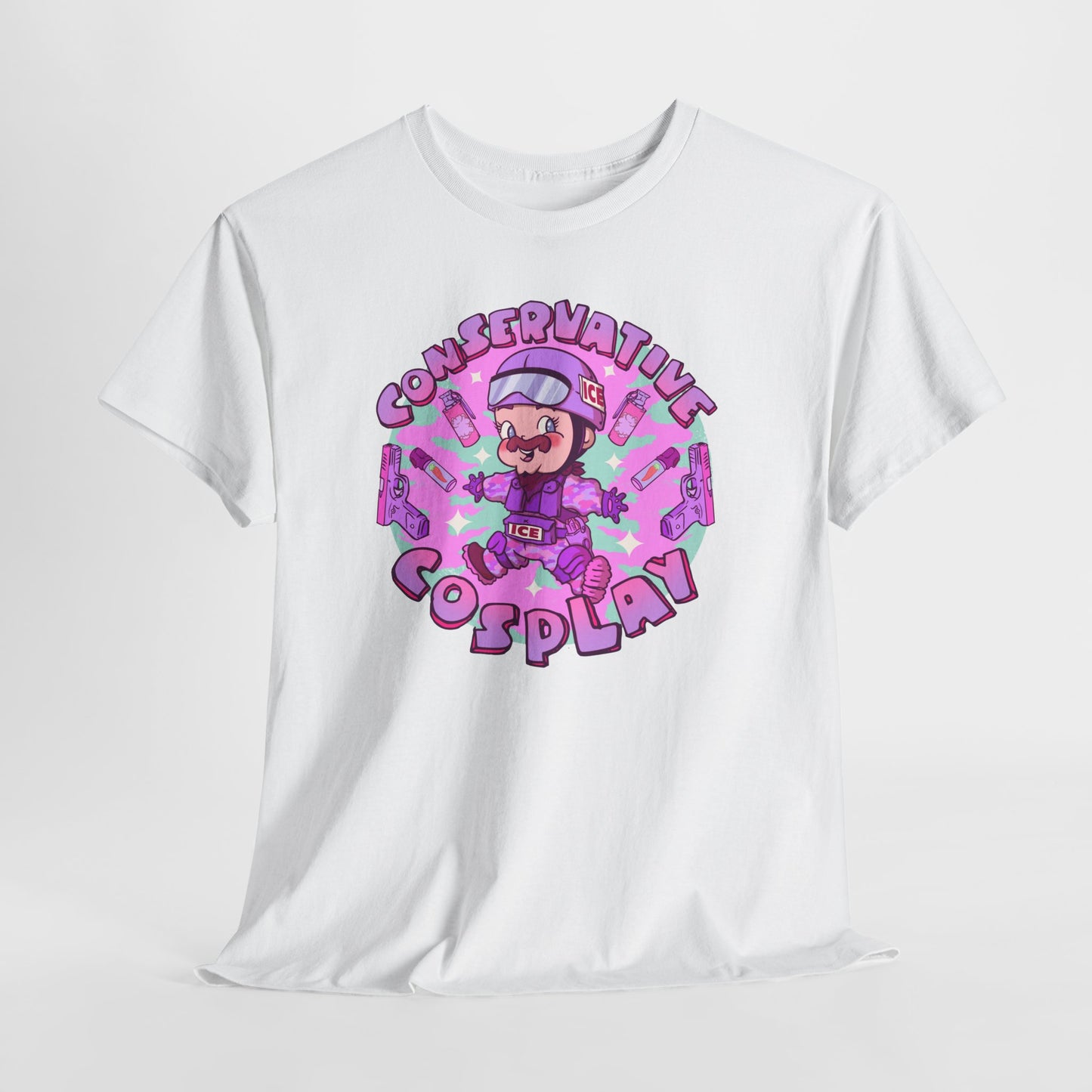 Conservative Cosplay Unisex Heavy Cotton Tee