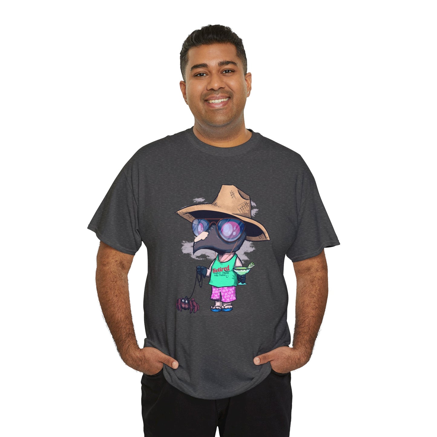 Plague Vacation Unisex Heavy Cotton Tee