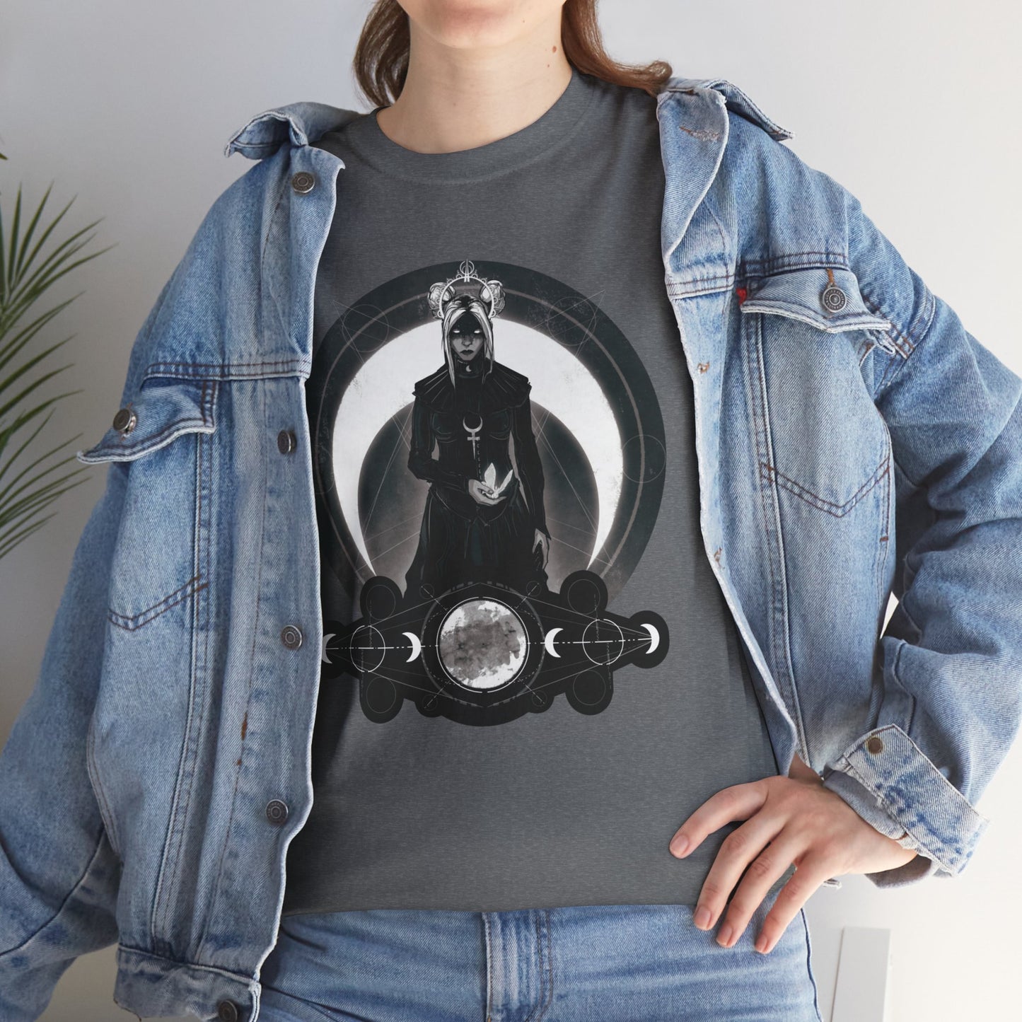 Moon Goddess Unisex Heavy Cotton Tee