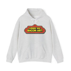 LVB's Pizza Emporium (Front & Back) Unisex Heavy Blend Hooded Sweatshirt