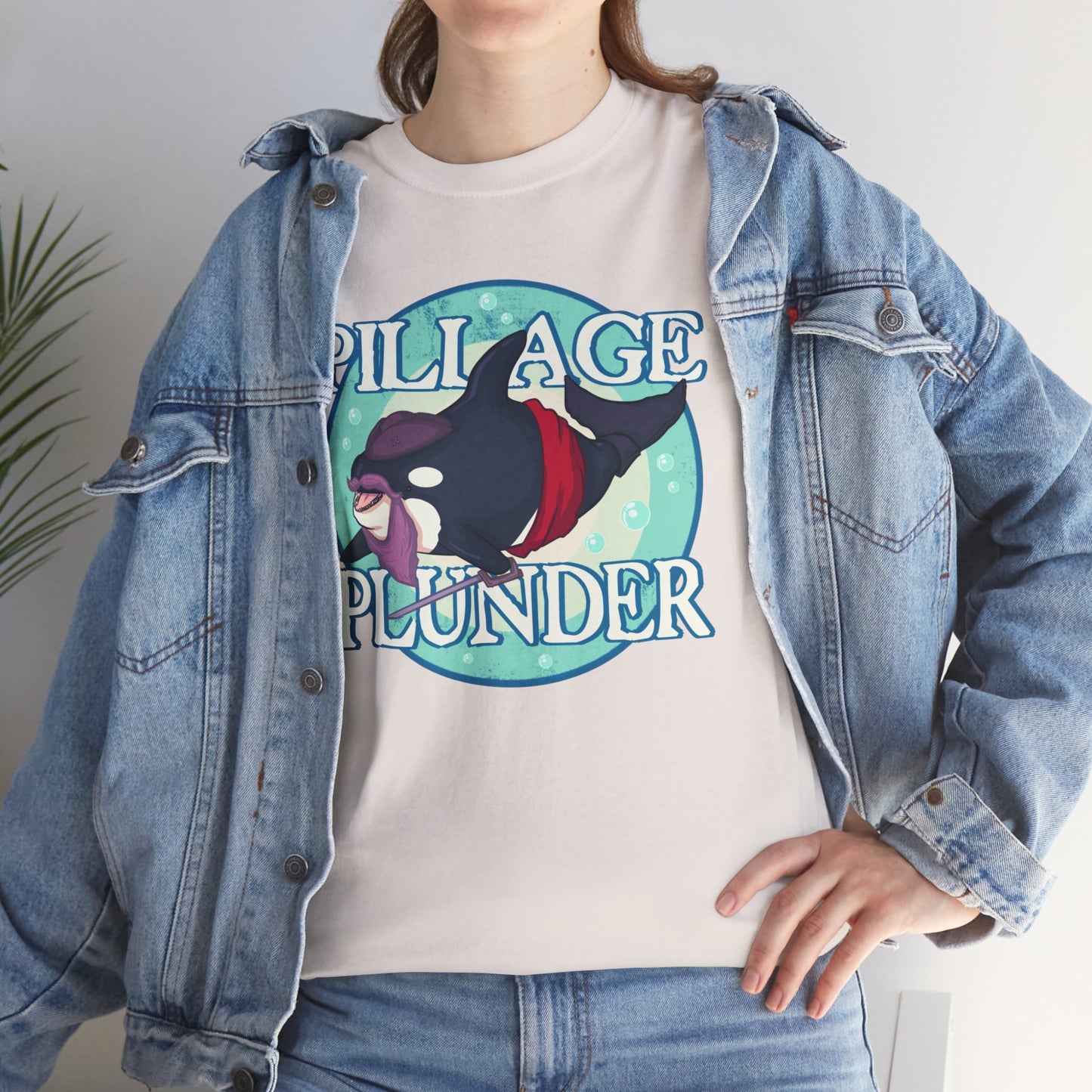Plunder & Pillage Unisex Heavy Cotton Tee