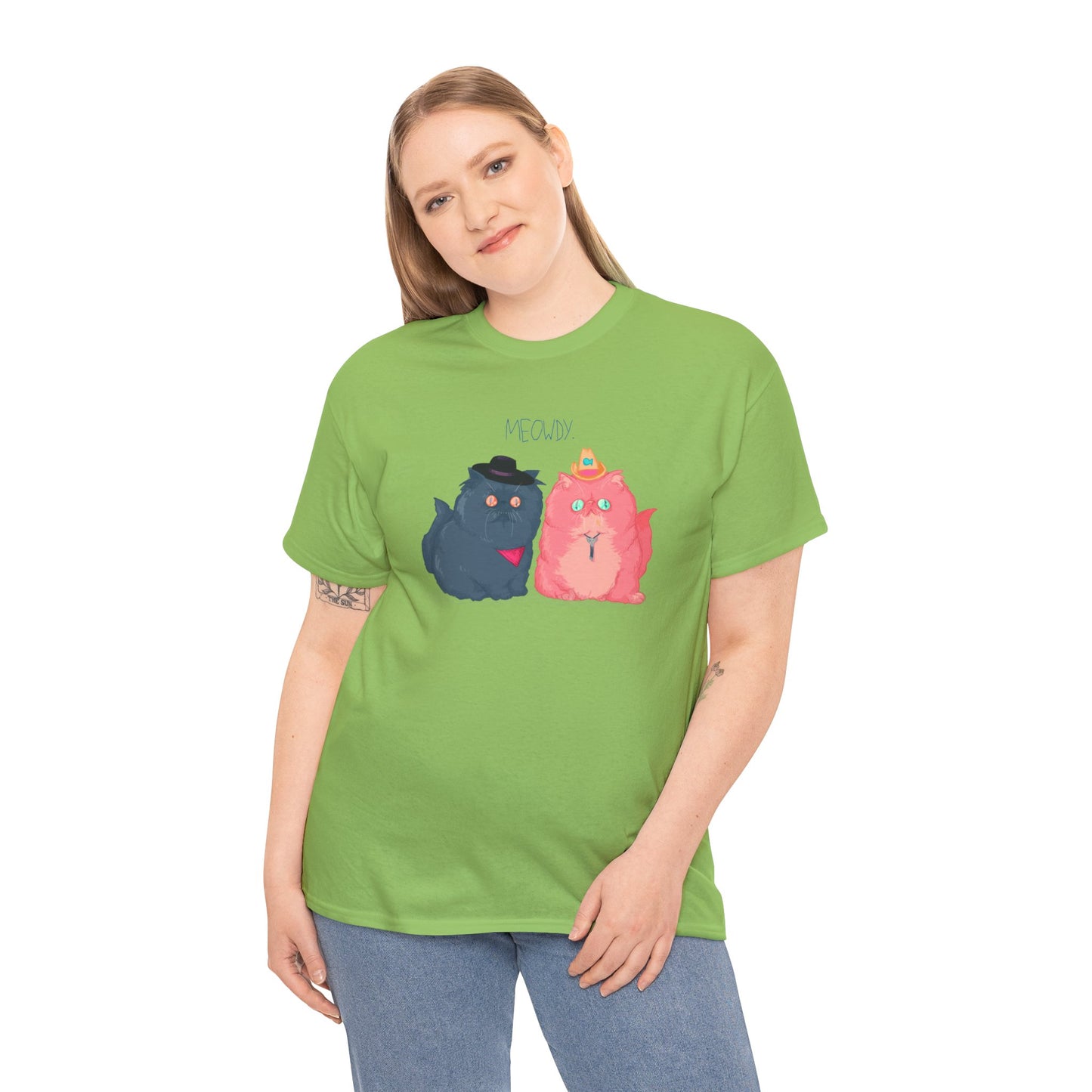 Meowdy Unisex Heavy Cotton Tee