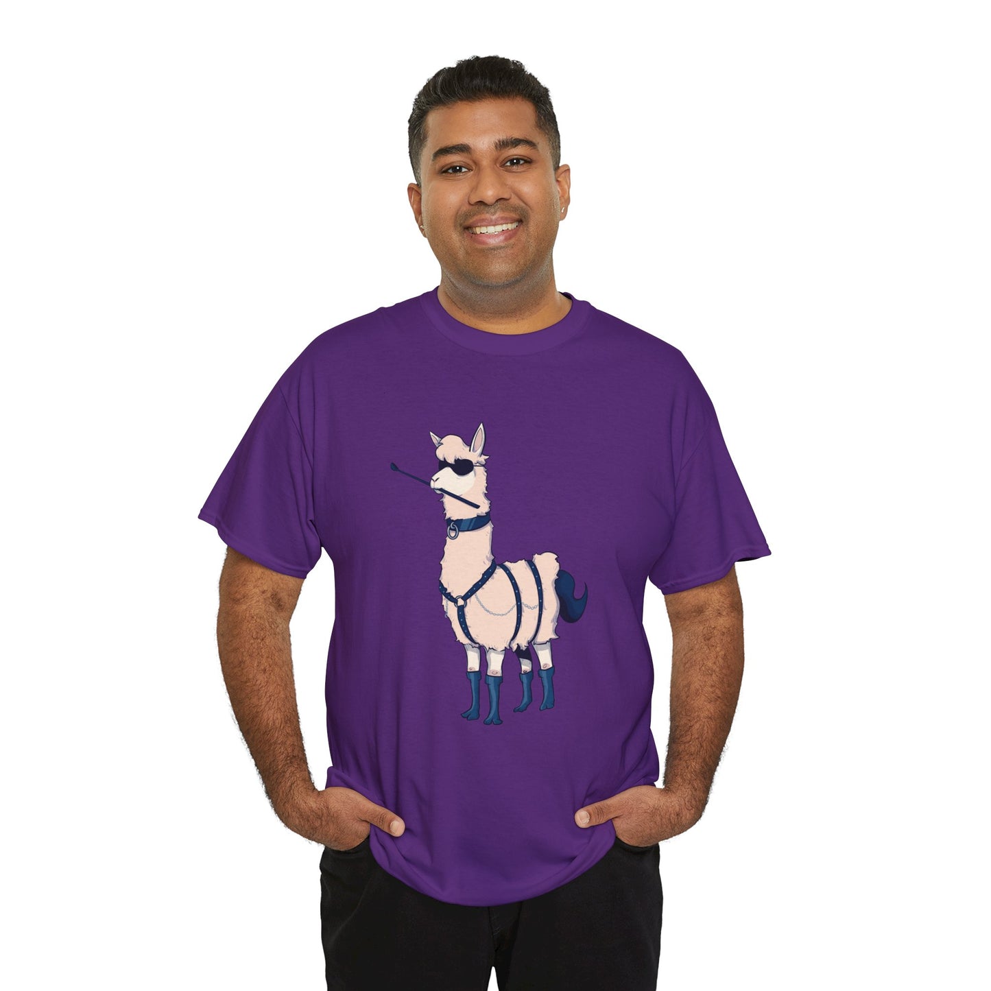 Party Llama Unisex Heavy Cotton Tee