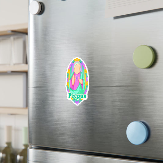 Peepus Kiss-Cut Vinyl Decal