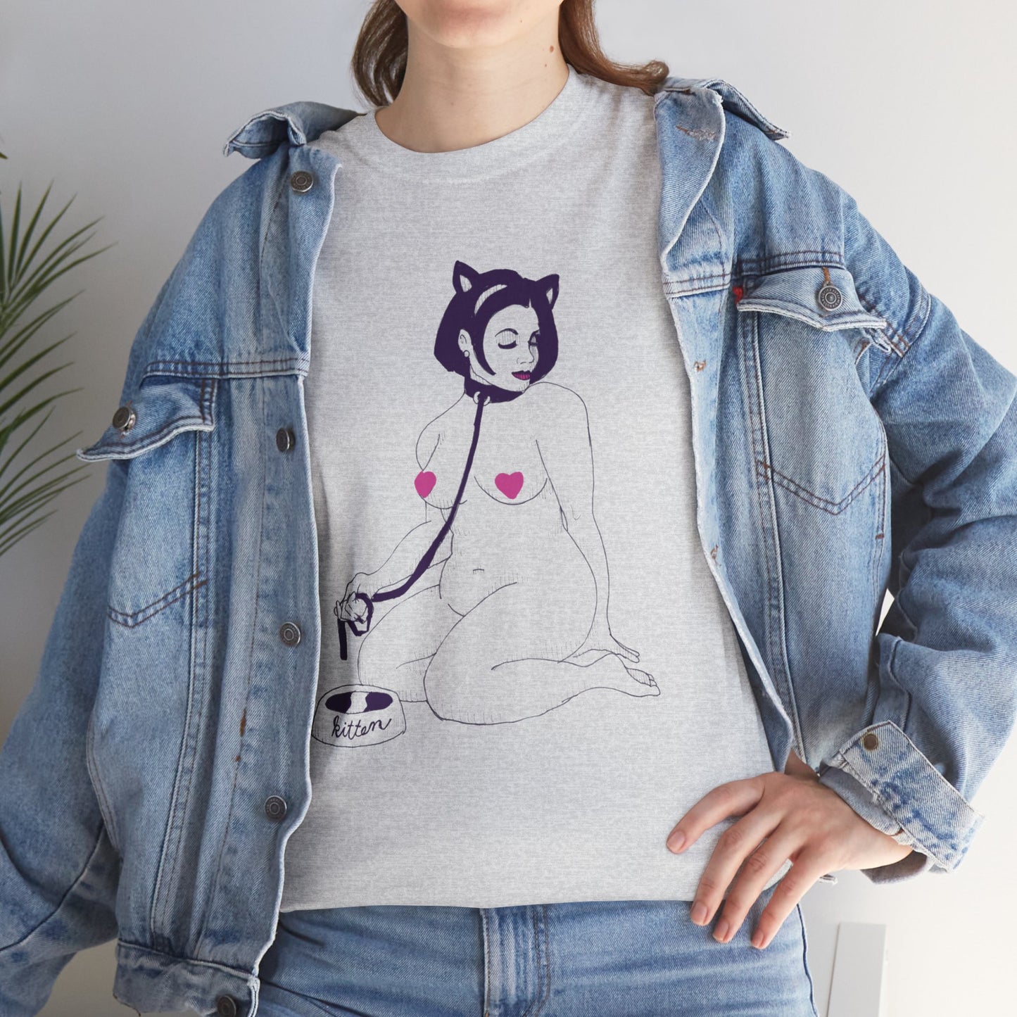 Kitten Unisex Heavy Cotton Tee