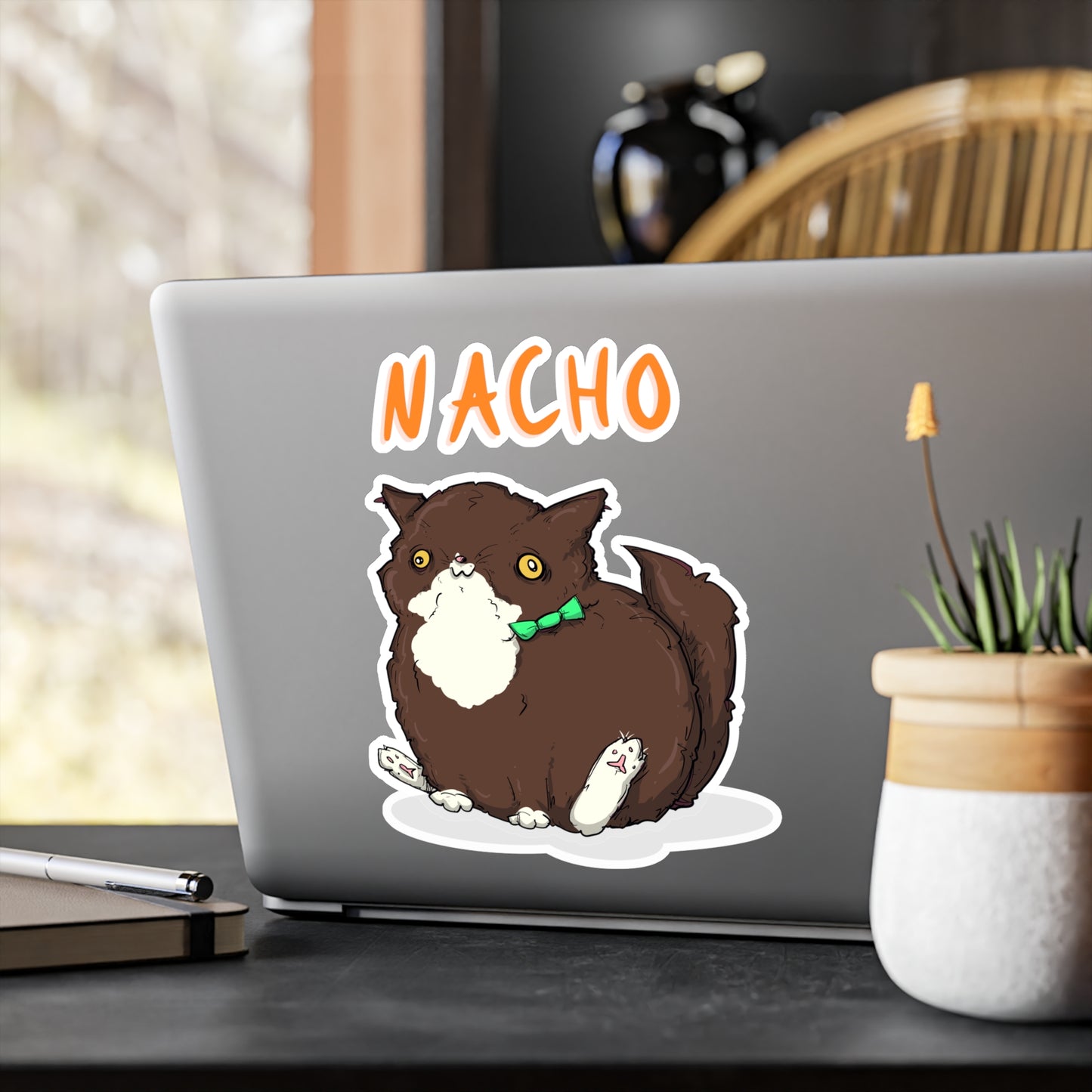Nacho The Cat Kiss-Cut Vinyl Decal
