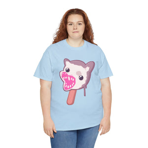 Opossum Popsicle Unisex Heavy Cotton Tee