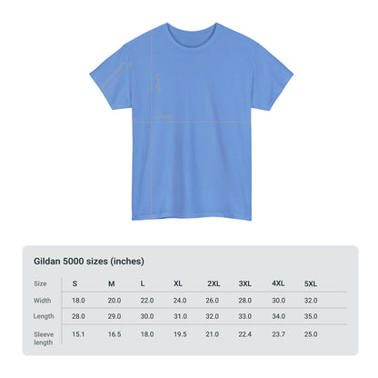 Zebras in America Unisex Heavy Cotton Tee