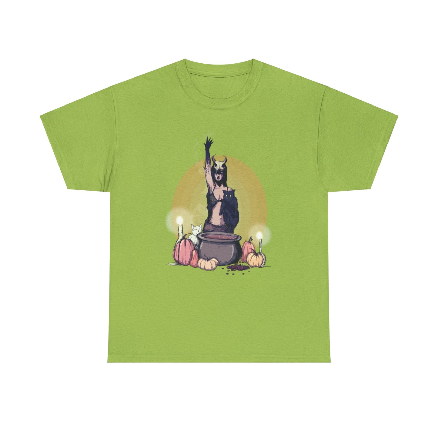 Coffee Witch Unisex Heavy Cotton Tee