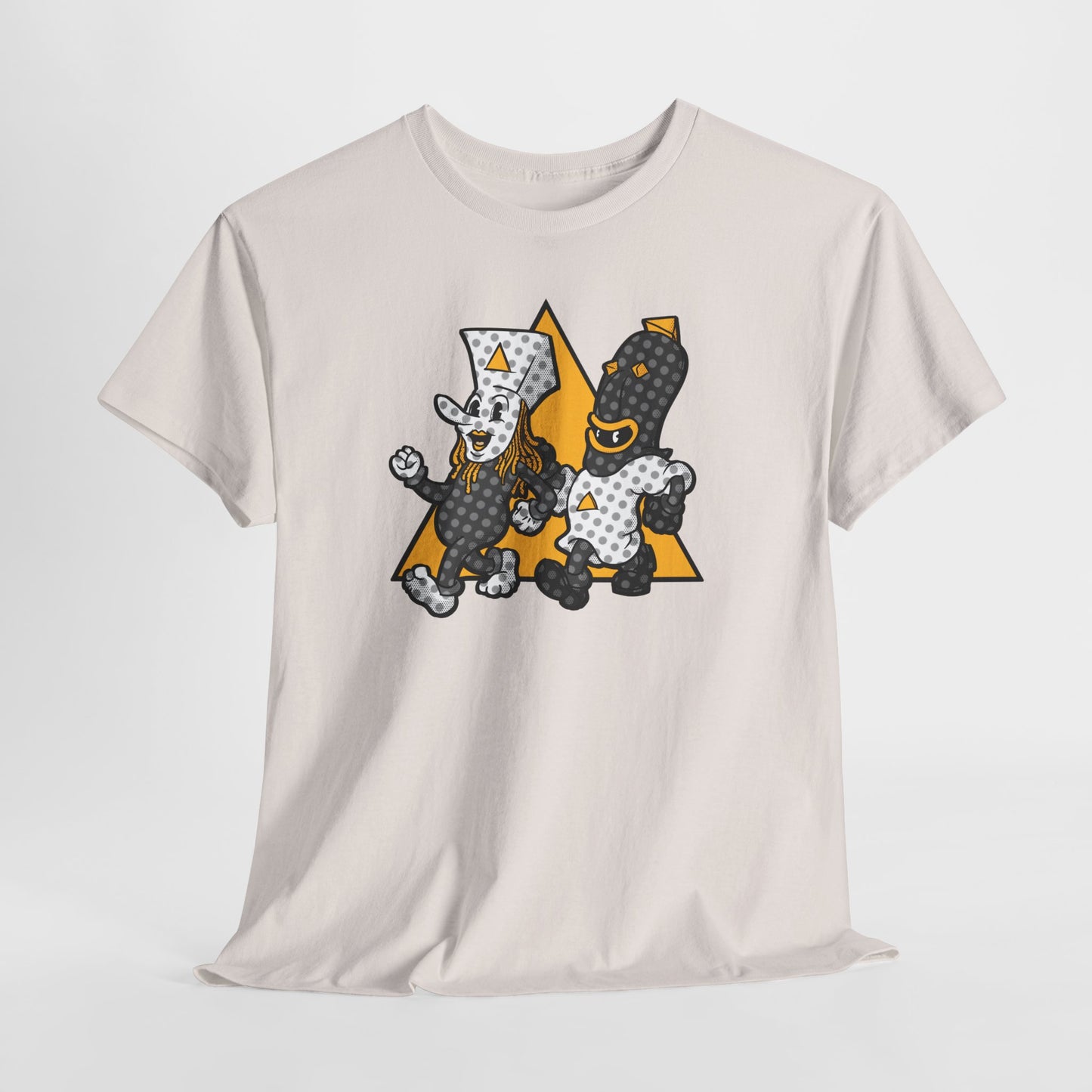 Microtonal Rubber Hose Unisex Heavy Cotton Tee