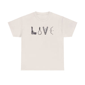 Love Is Death Unisex Heavy Cotton Tee