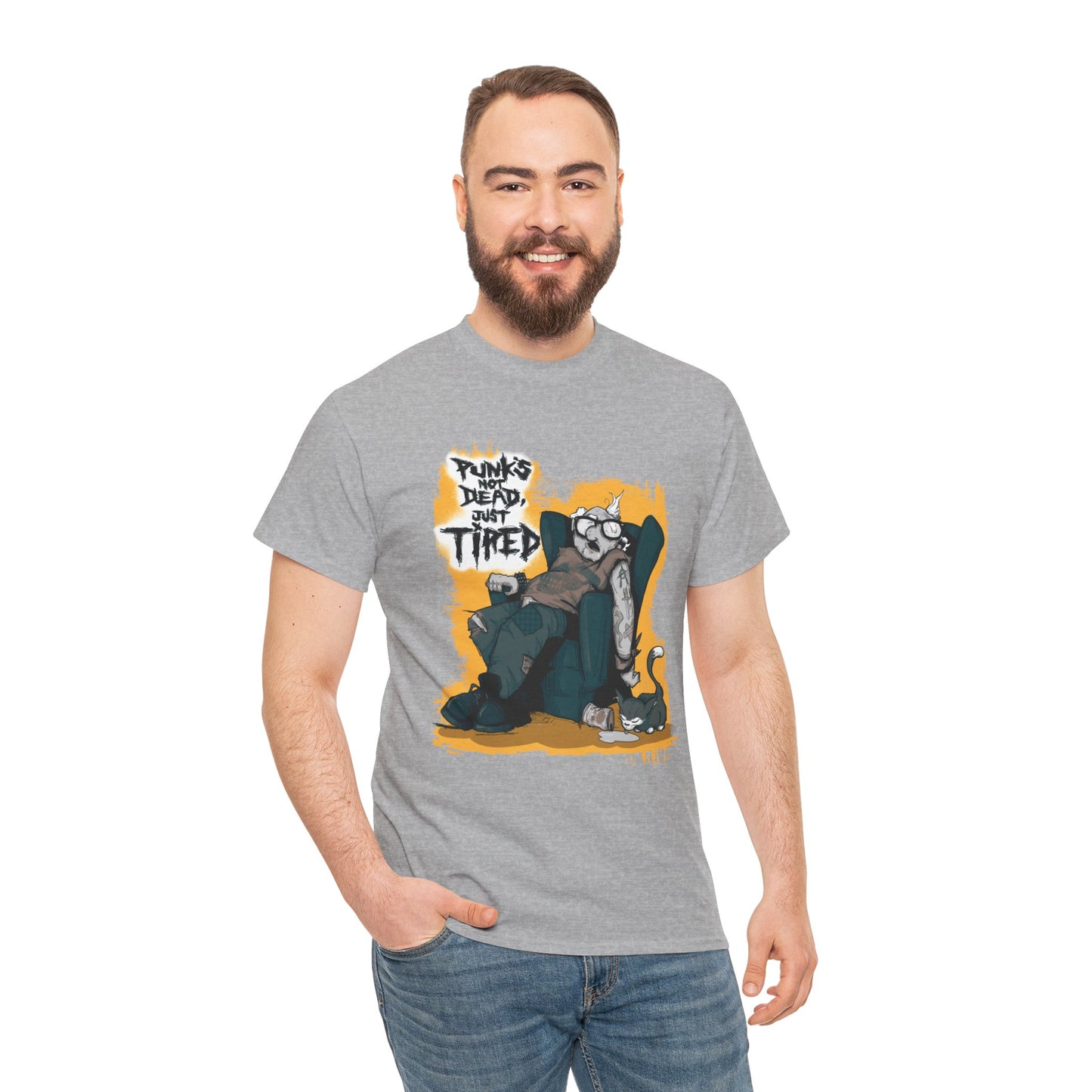 Old Punk Unisex Heavy Cotton Tee