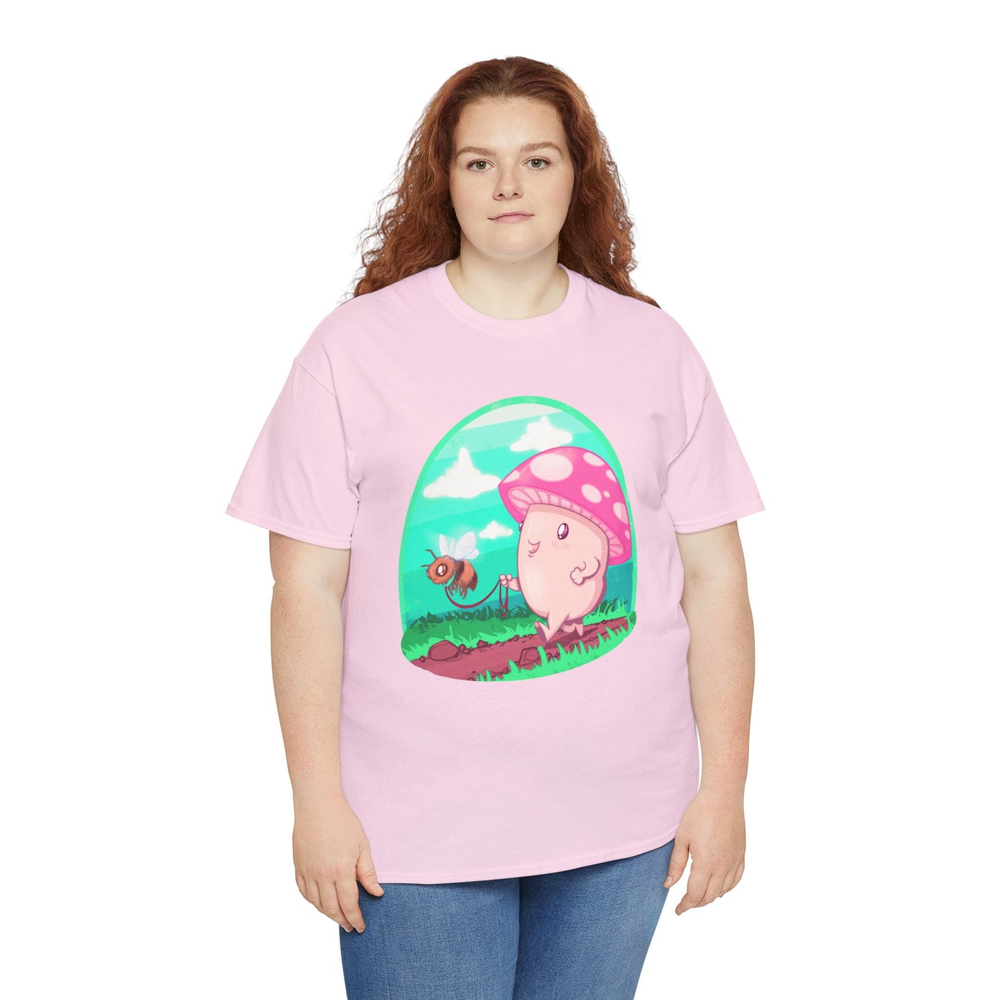 Bee Walk Unisex Heavy Cotton Tee