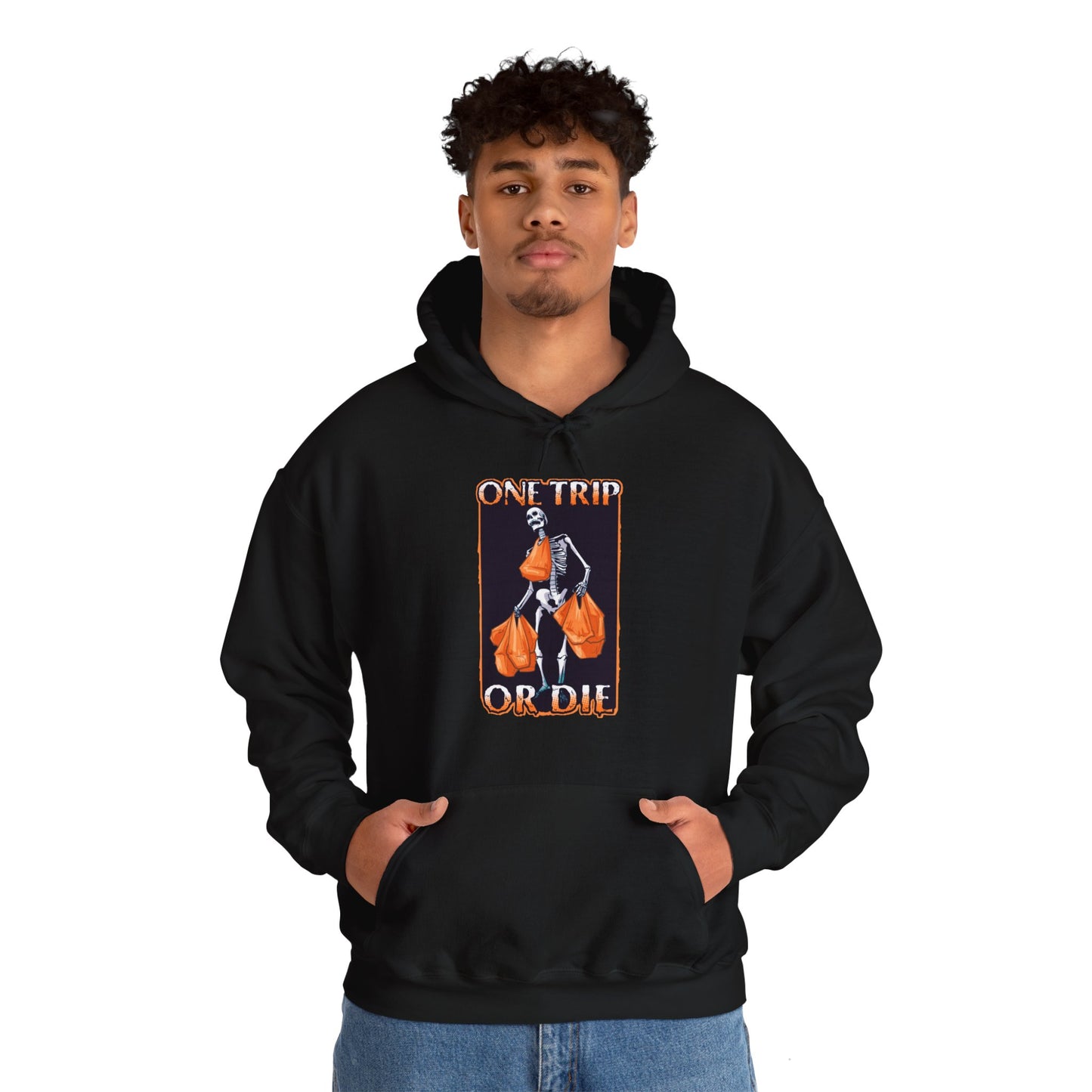 No Grocery Left Behind Unisex Heavy Blend Hooded Sweatshirt